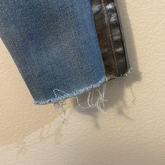 Abercrombie and Fitch Simone high rise Jean legging ankle size 27 blue denim - Picture 3 of 9